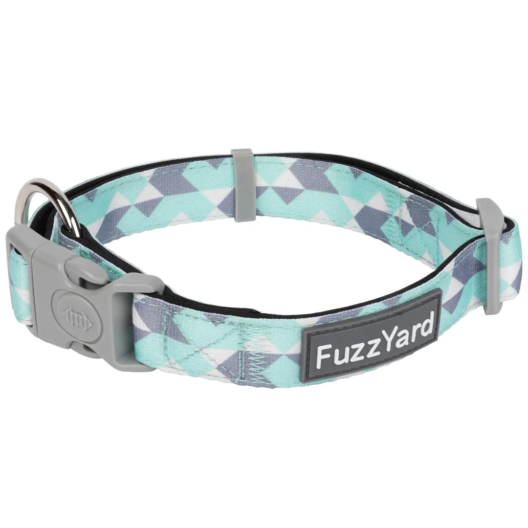 15% OFF: FuzzYard Mint Fizz Dog Collar