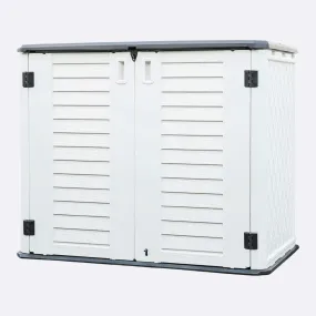 26 cu. ft. Horizontal Outdoor Storage Shed