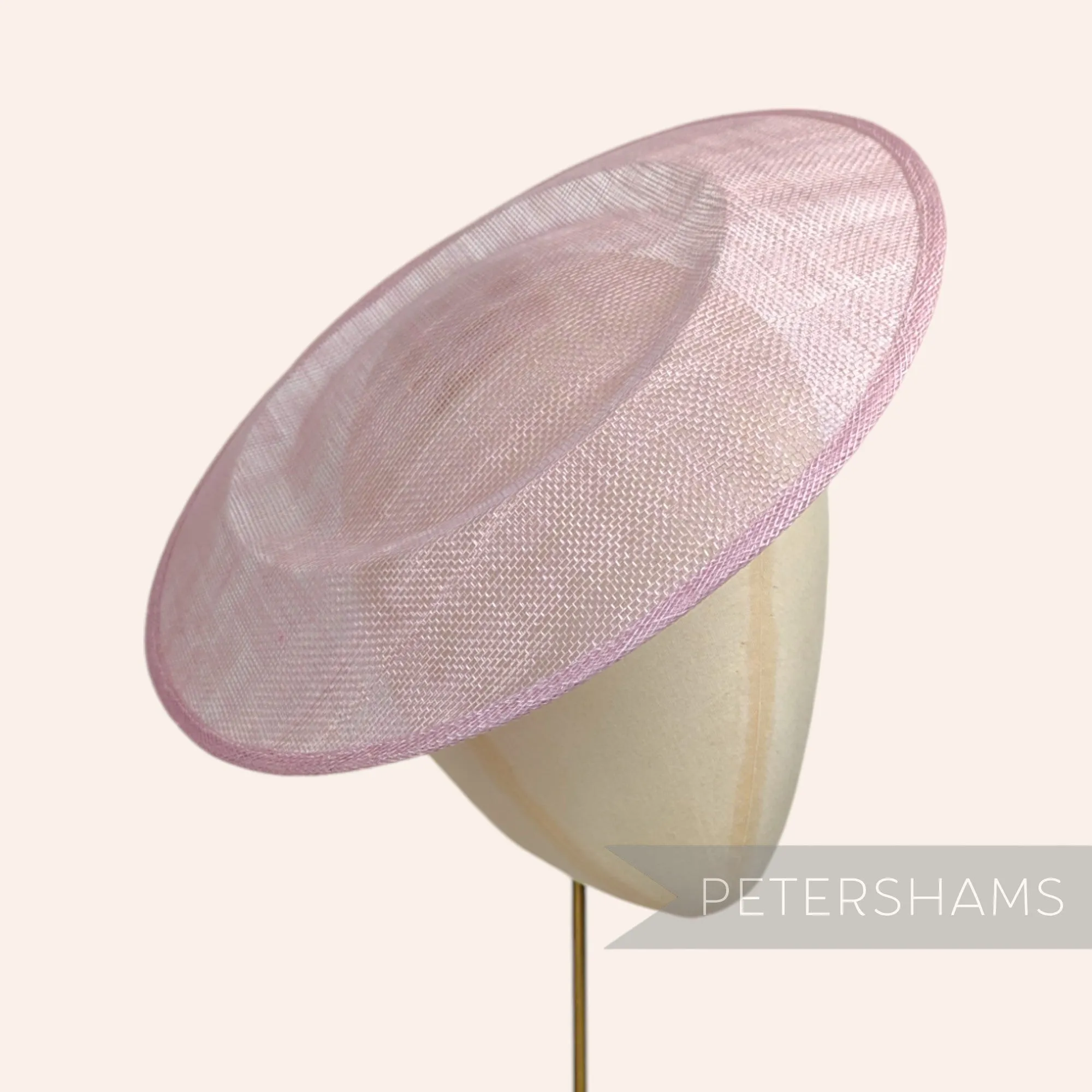 29cm Extra Large Round Saucer Sinamay Fascinator Hat Base