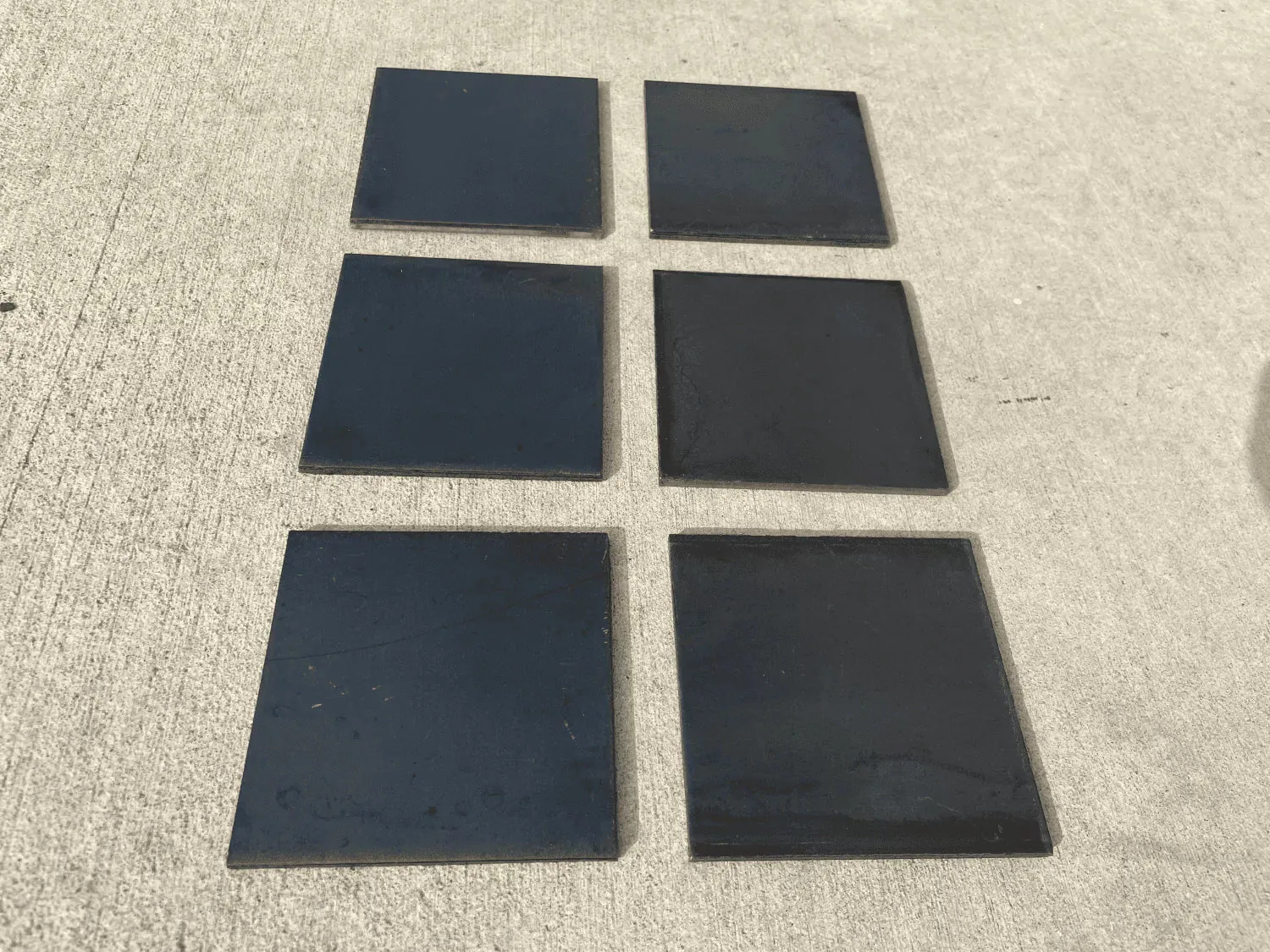 4” x 4” x 3/16” Square Steel Plate - Hot Rolled Steel Sheet