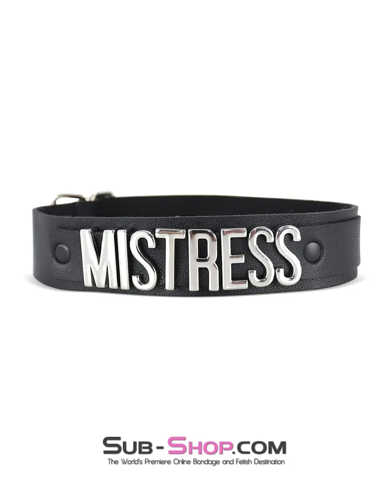 9088DL      MISTRESS Black Collar