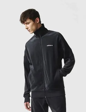 adidas CLR84 Velour Track Top - Black