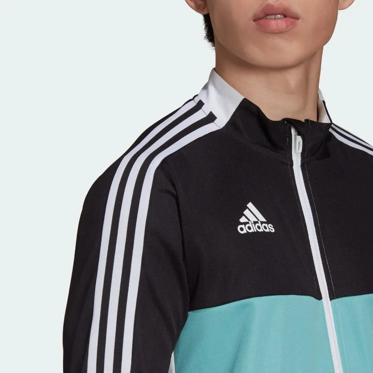 Adidas Tiro Track Jacket - Black-Halo Mint