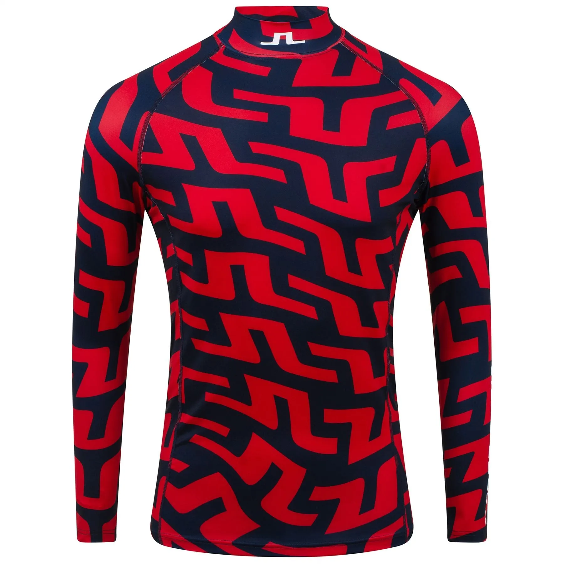 Aello Soft Compression Print Bridge Swirl Red - AW22