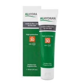 Alhydran Medical Retention Cream, SPF30, 59ml, Tube