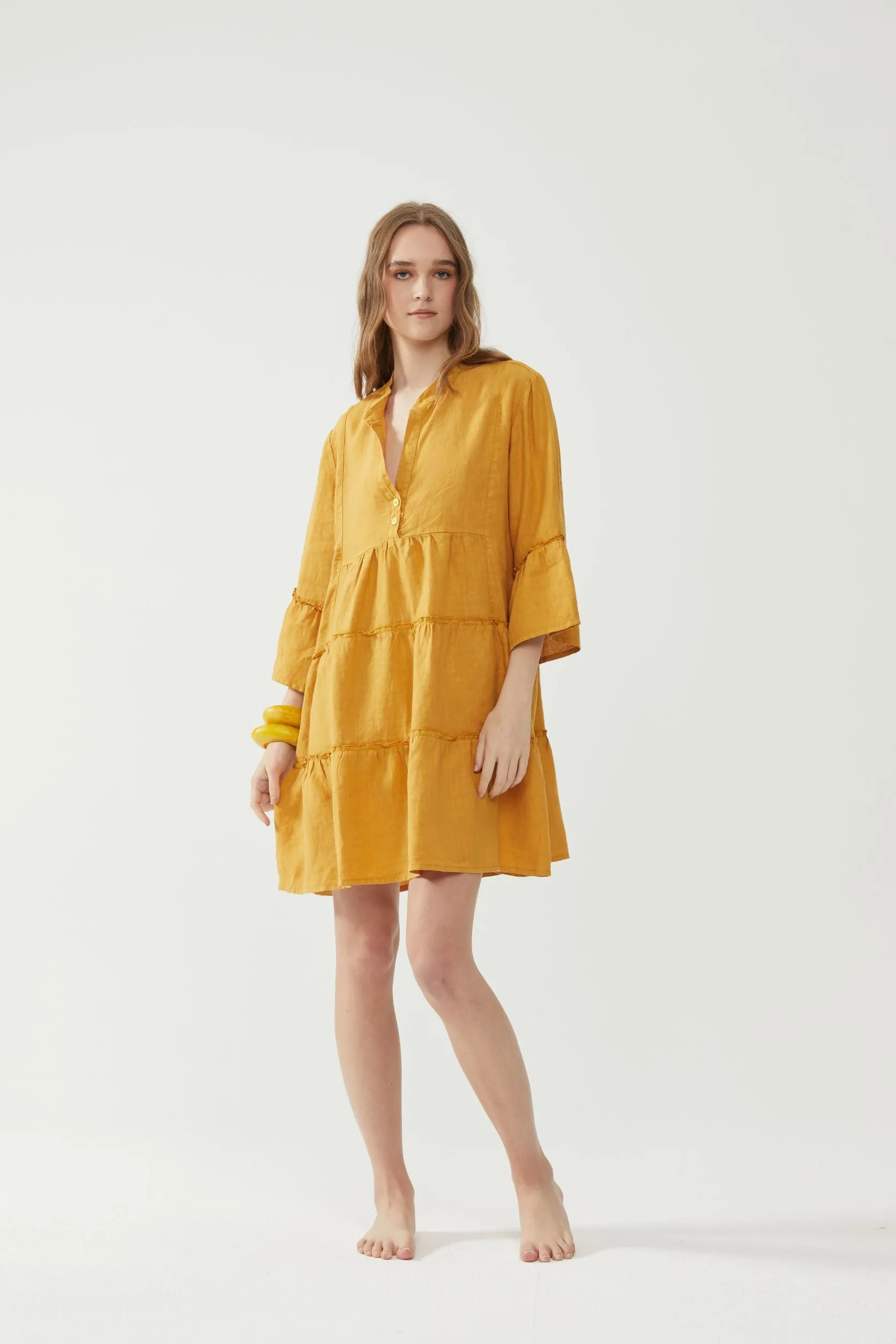 Amalia Tunic Mustard