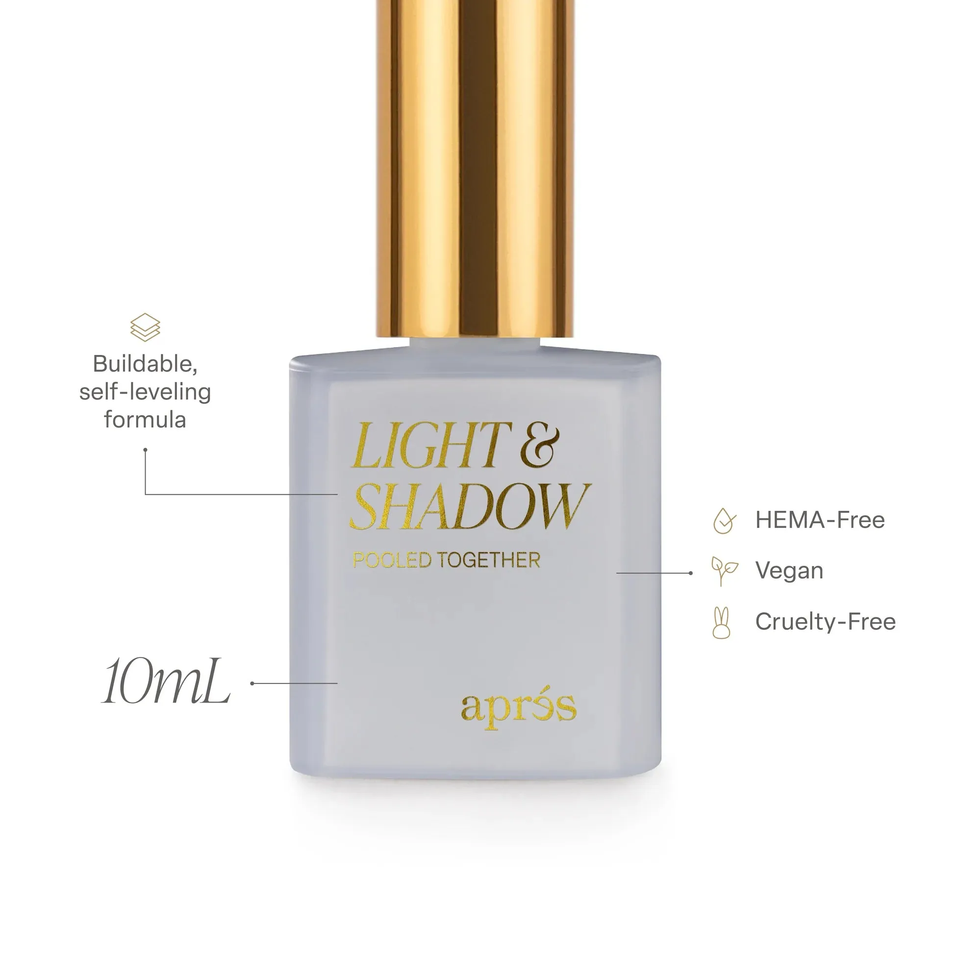 Apres Light & Shadow Sheer Gel Couleur - 501 Morning Sighs