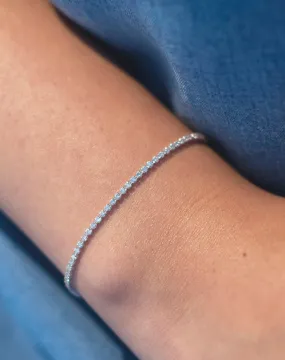 Bar One Liner Diamond Bracelet