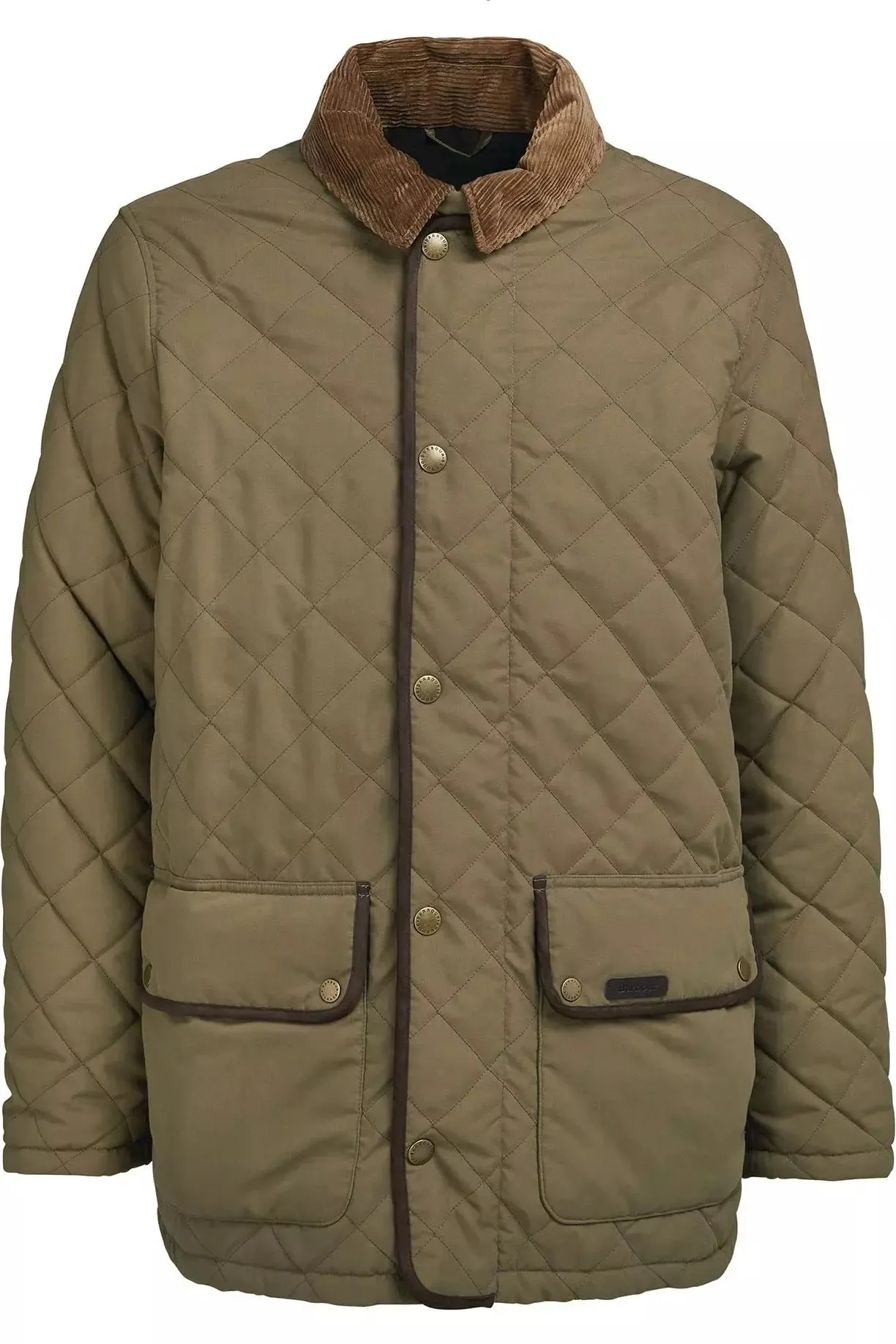 Barbour Burton waterproof, breathable Quilt in Olive MQU1306OL52