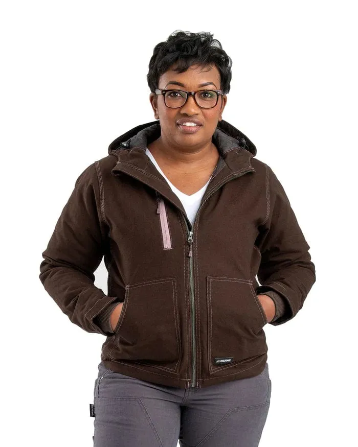 Berne - Women's Softstone Duck Hooded Jacket