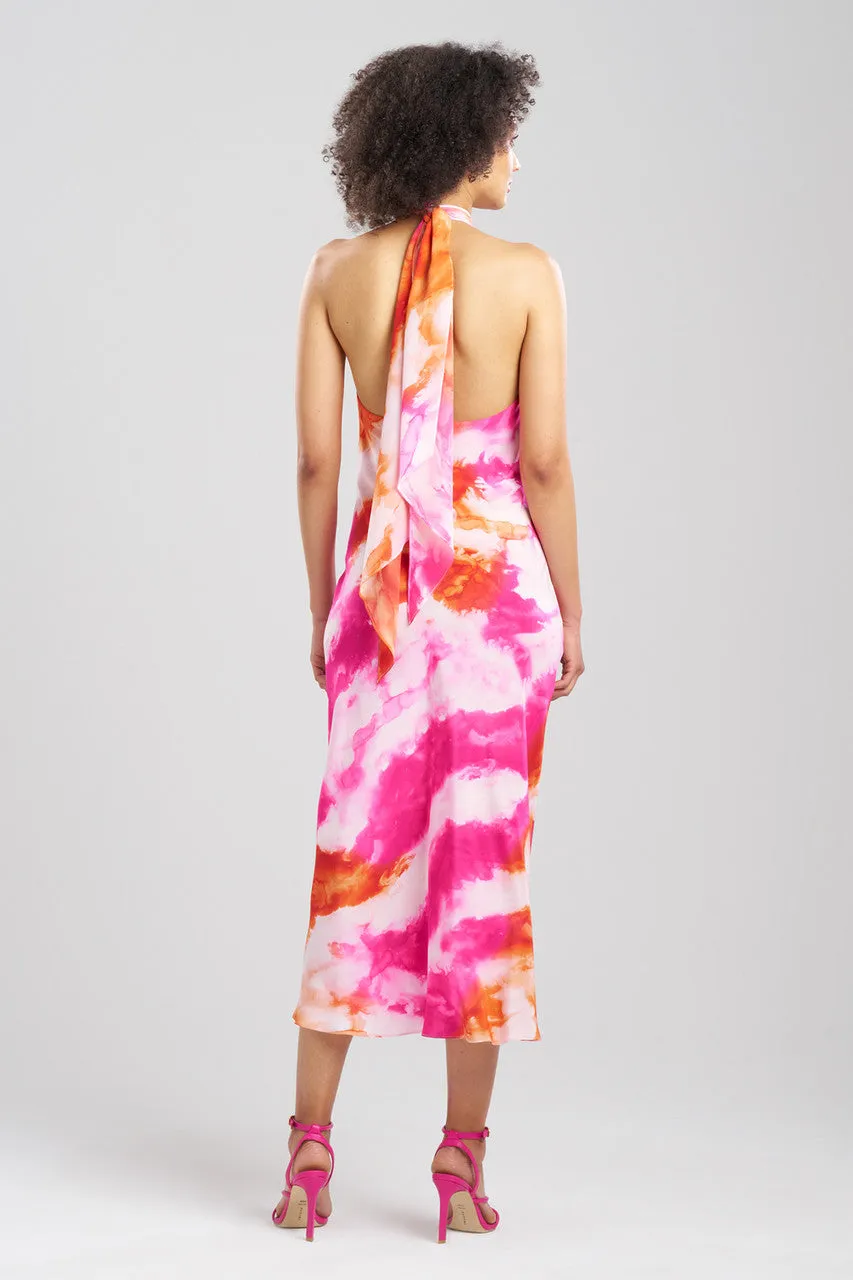 Biarritz Halter Silk Gown