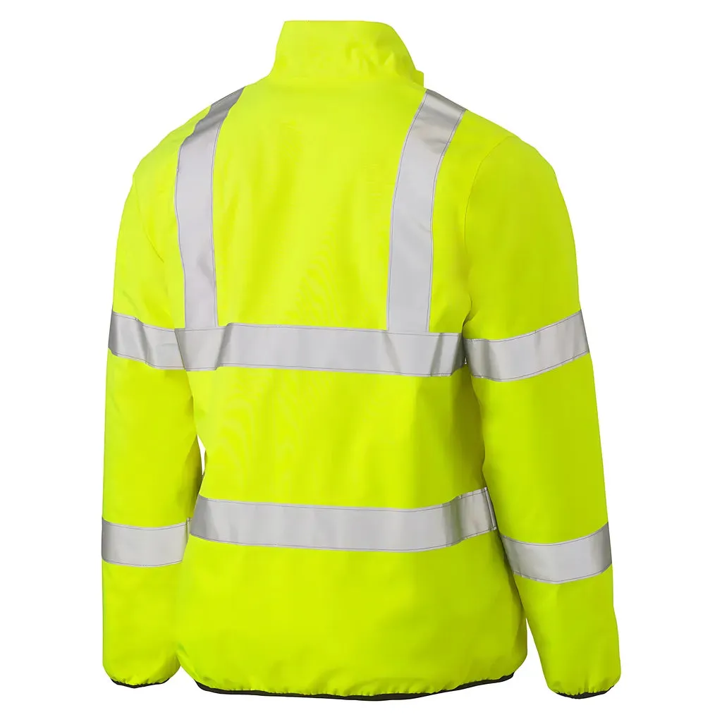 Bisley 333M6350H-YEL/L ANSI Type R Class 3 Reversible Puffer Jacket