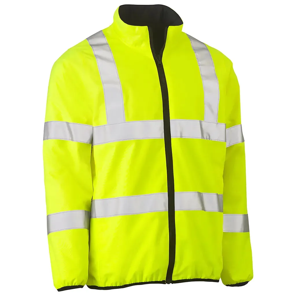 Bisley 333M6350H-YEL/L ANSI Type R Class 3 Reversible Puffer Jacket