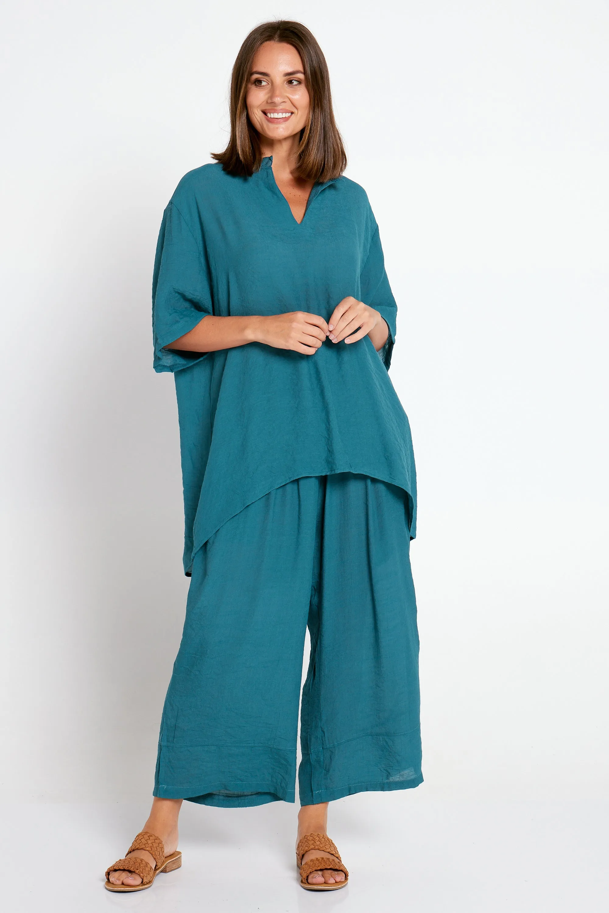 Bonnie Pants - Teal