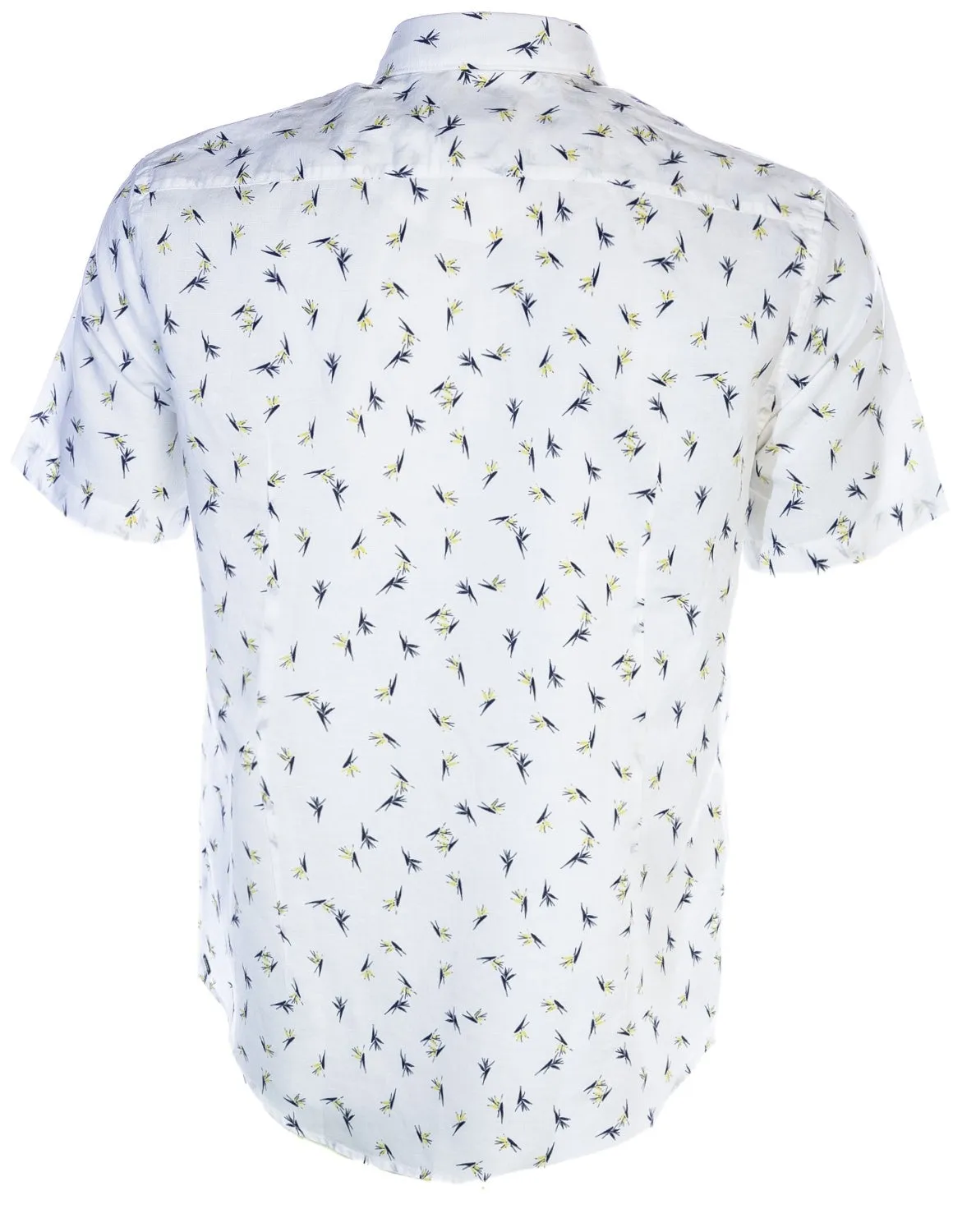 BOSS Ronn_F Short Sleeve Shirt in White