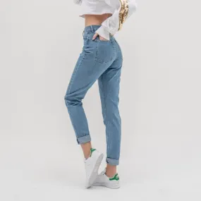 Boyfriend High Waist Push Up Denim Jeans