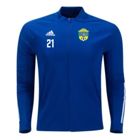 Brazilian Soccer Training adidas Condivo 20 Track Jacket - Royal