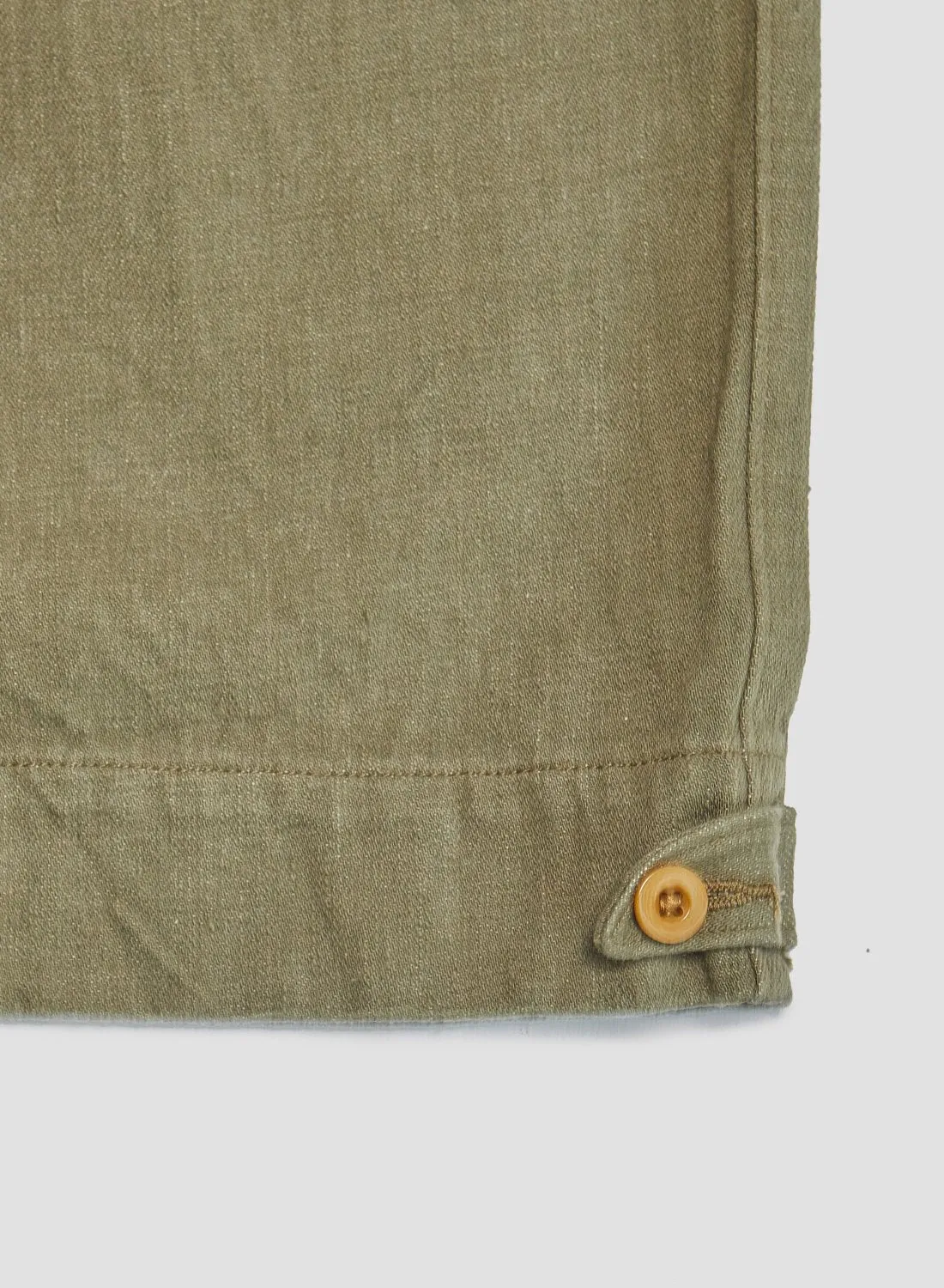 British Army Pant Loose Denim in Green