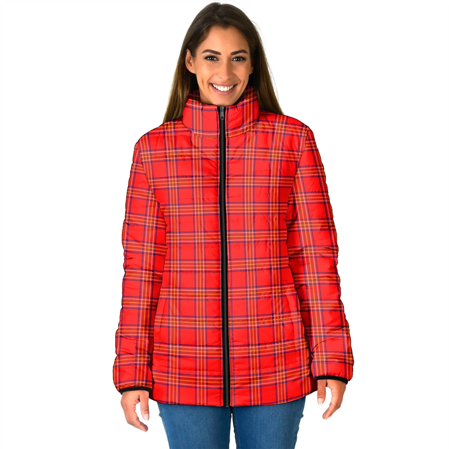 Burnett Modern Tartan Padded Jacket