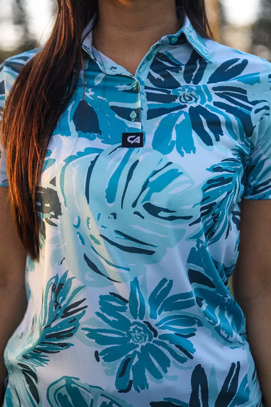 CA Ladies Funky Golf Shirt | Aloha