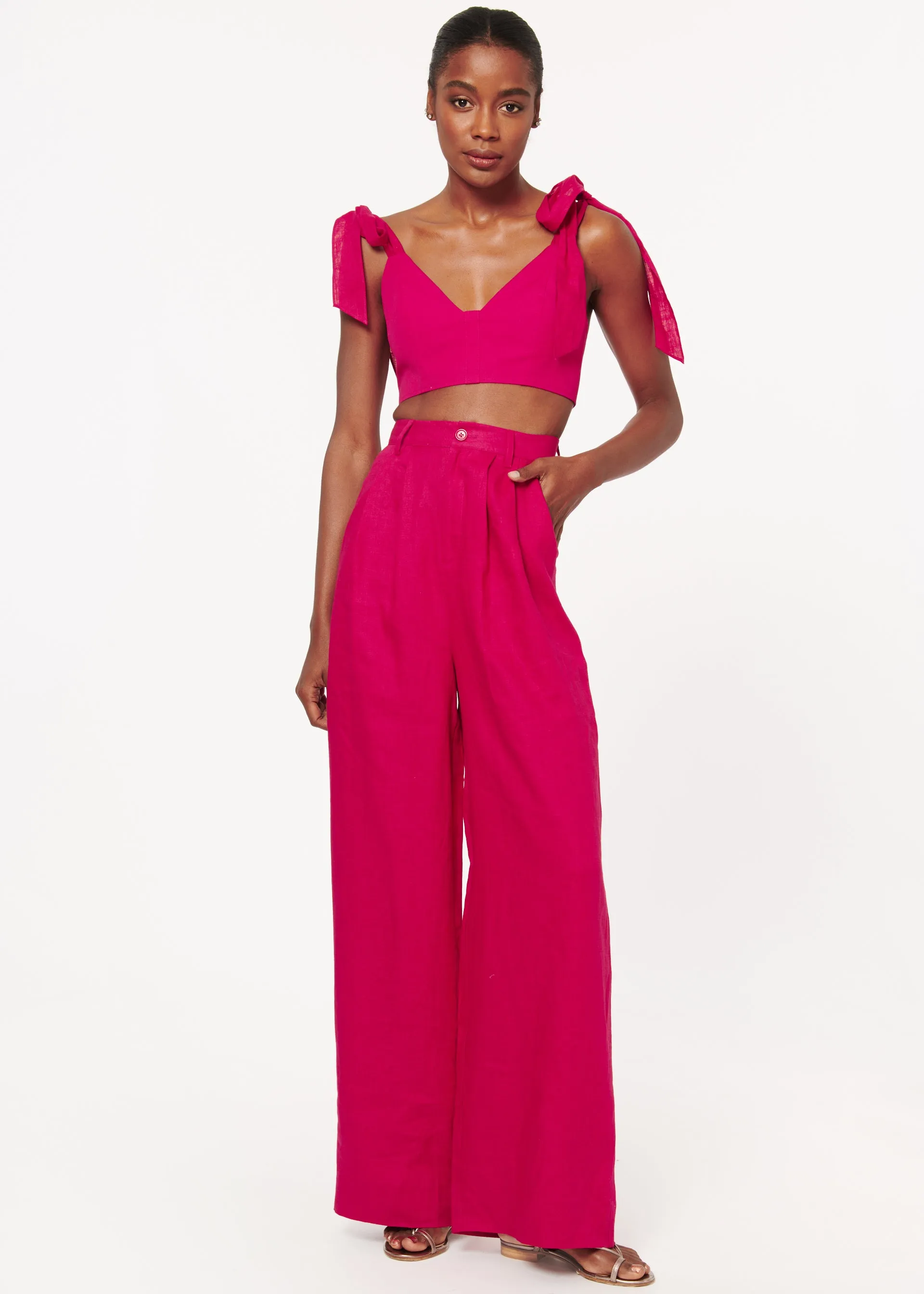 Cami NYC - Rylie Pant in Raspberry