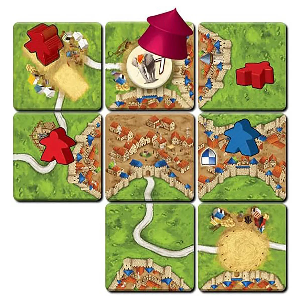 Carcassonne: Under the Big Top Expansion 10 Game