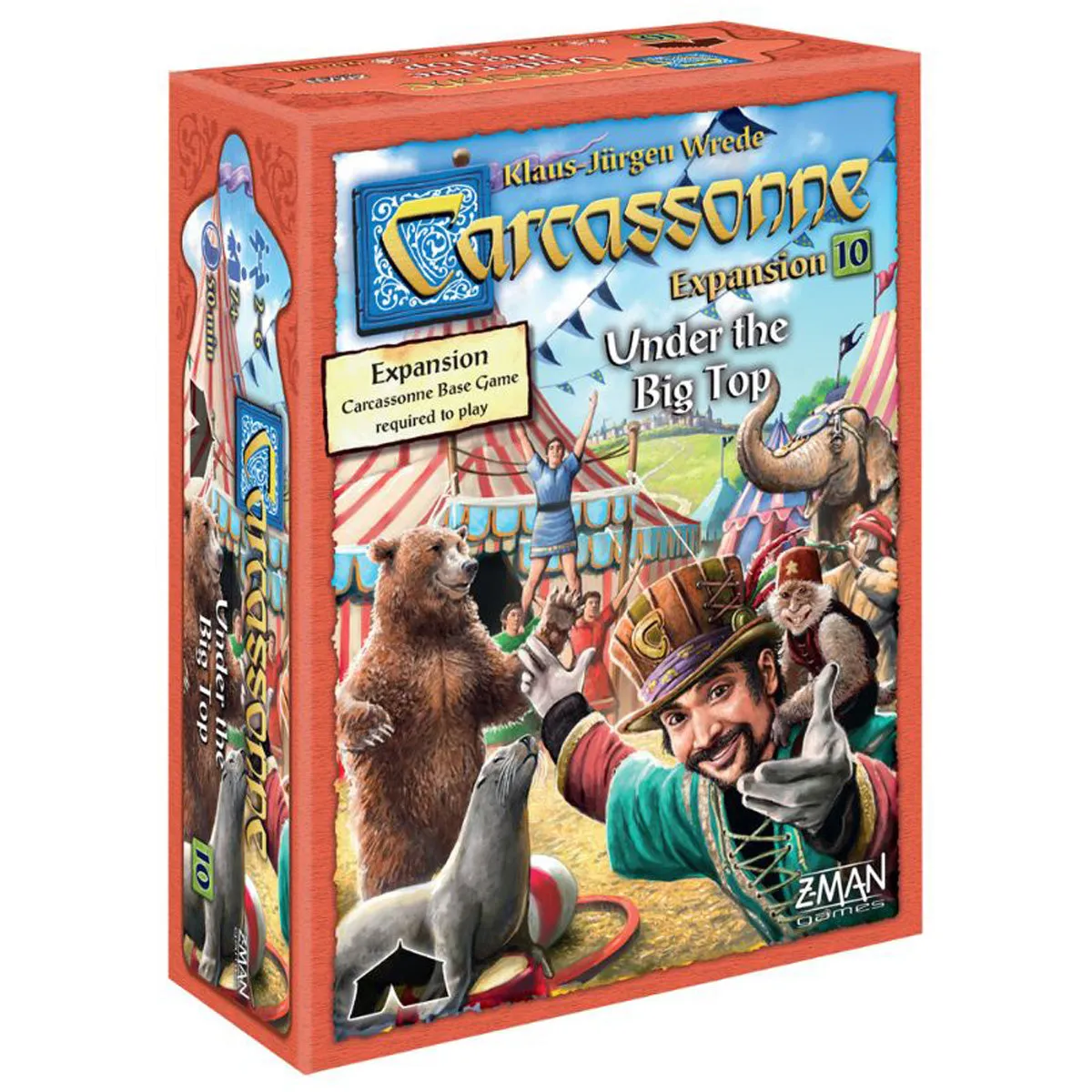 Carcassonne: Under the Big Top Expansion 10 Game