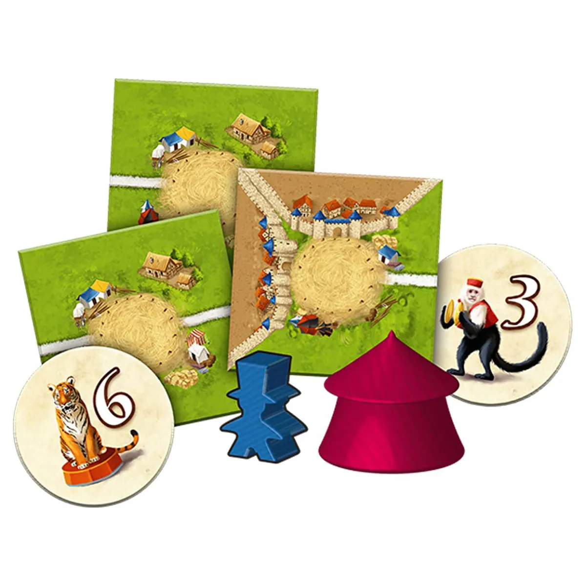 Carcassonne: Under the Big Top Expansion 10 Game