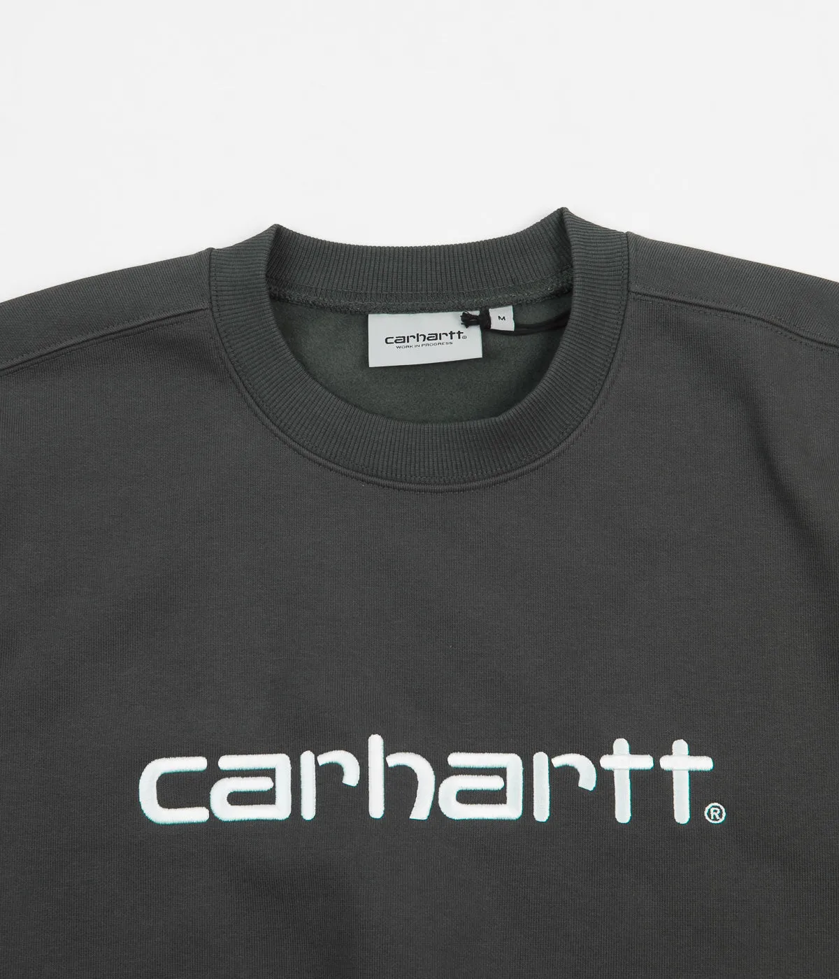 Carhartt Tricol Crewneck Sweatshirt - Dark Teal