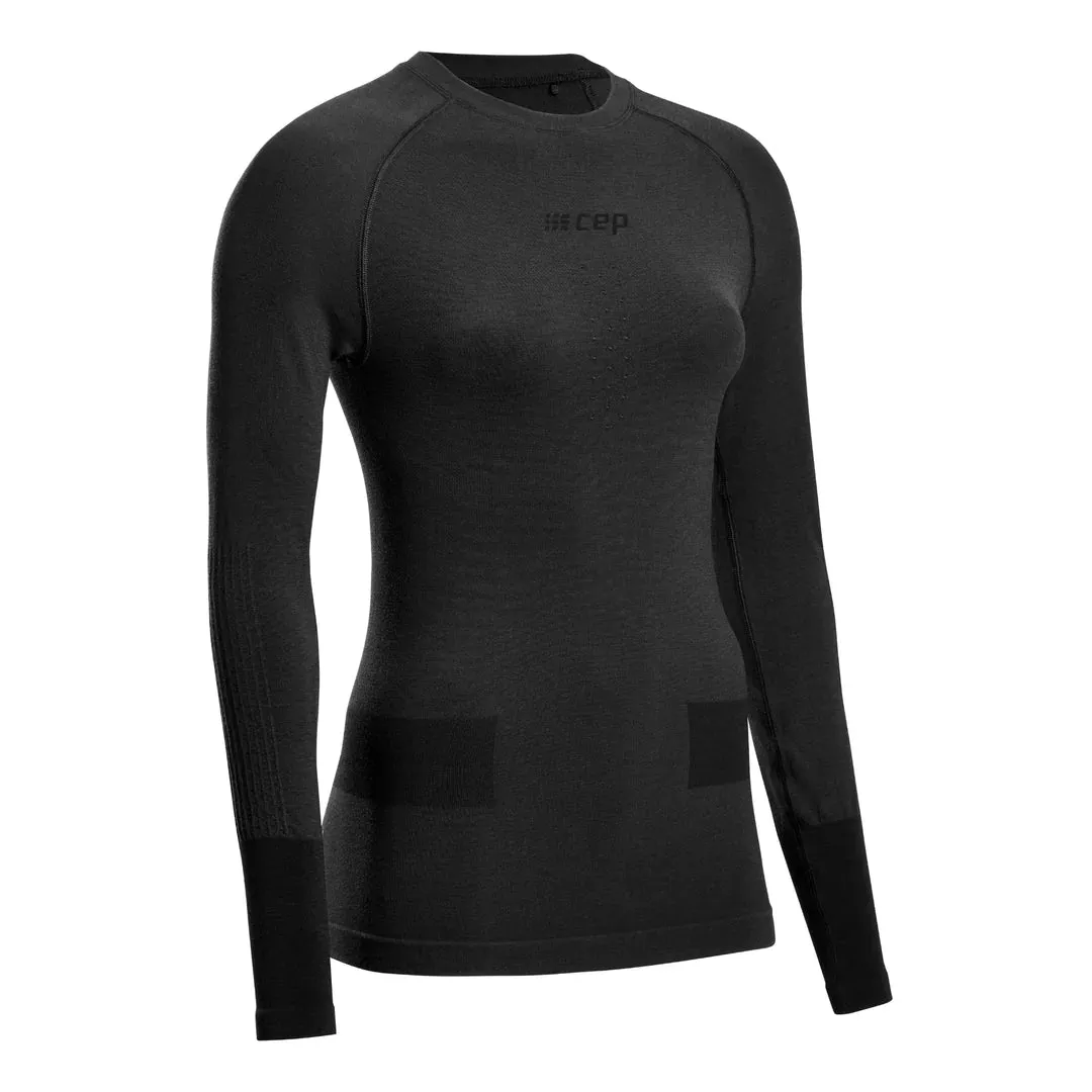 CEP | Ski | Merino Base Shirt | Women's | Black