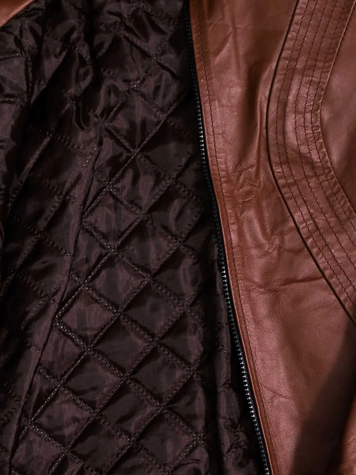 Classic Tan Leather Jacket