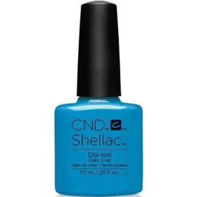 CND - Shellac Digi Teal (0.25 oz)