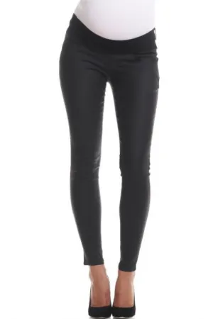 Coated Skinny Pants by SOON