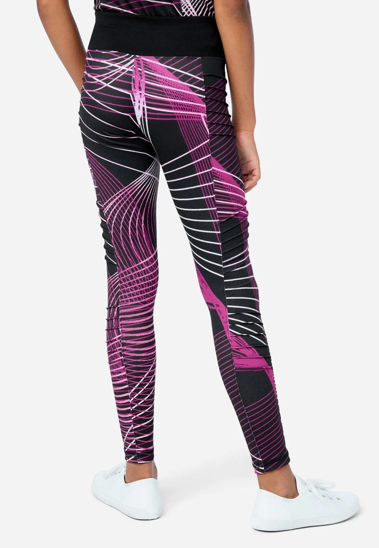 Collection X by Justice Patterned Full-Length Leggings