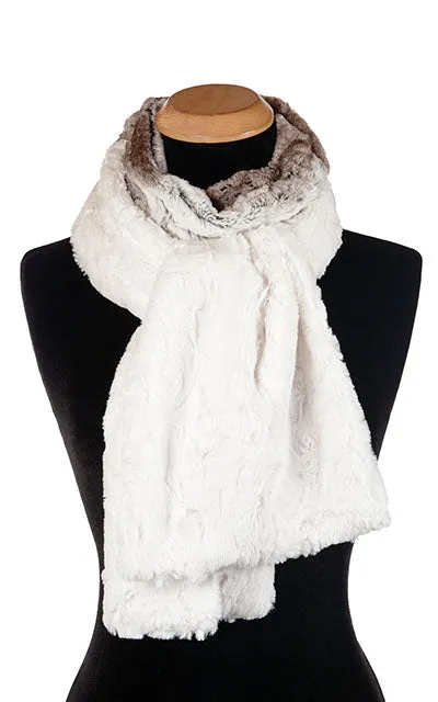 Color Block Scarf - Assorted Faux Fur Combos