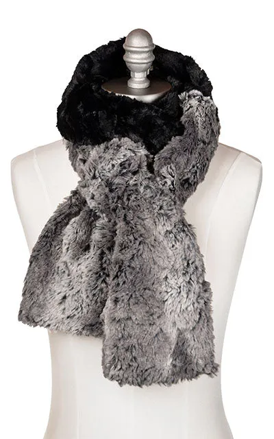 Color Block Scarf - Assorted Faux Fur Combos