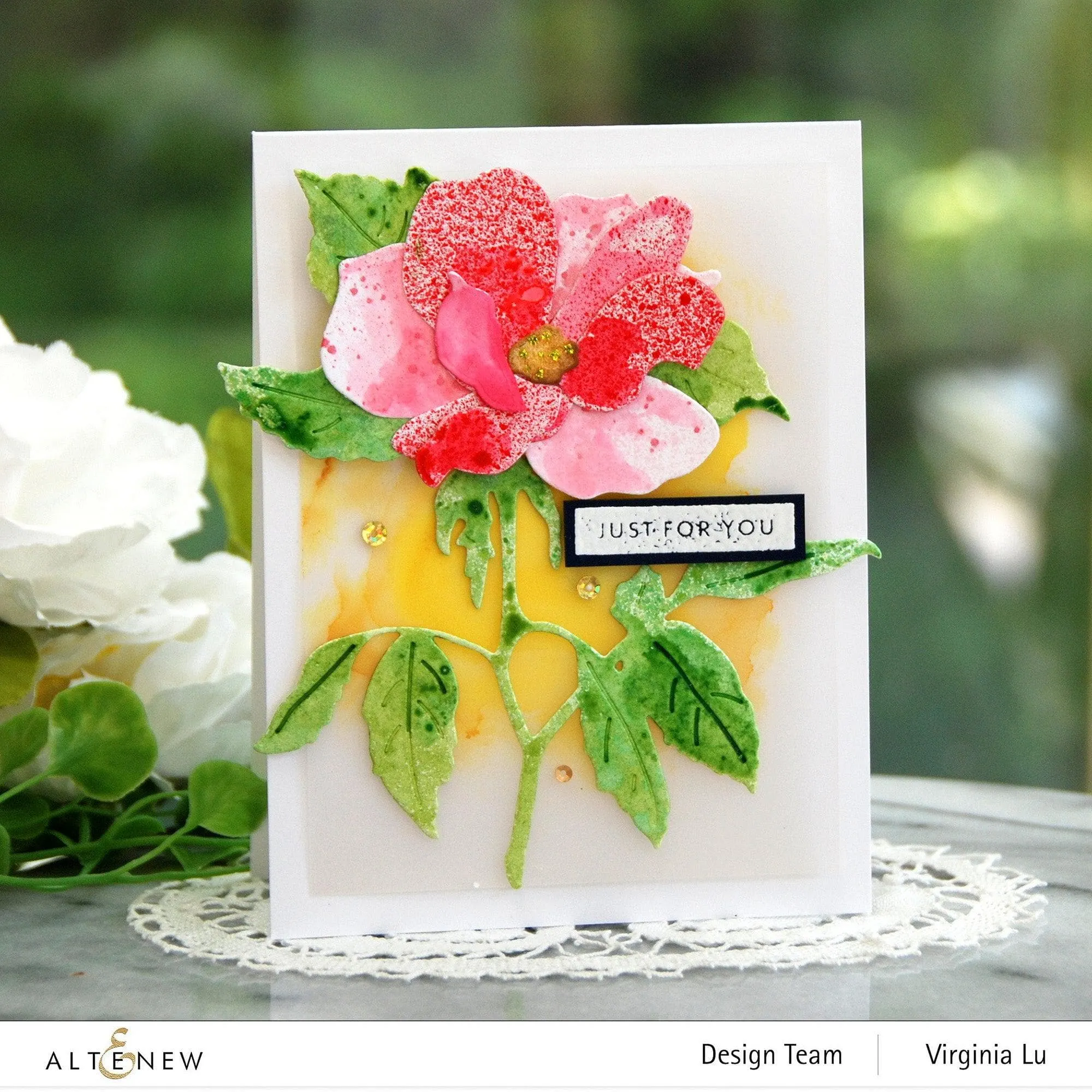 Craft-A-Flower: Garden Rose Layering Die Set