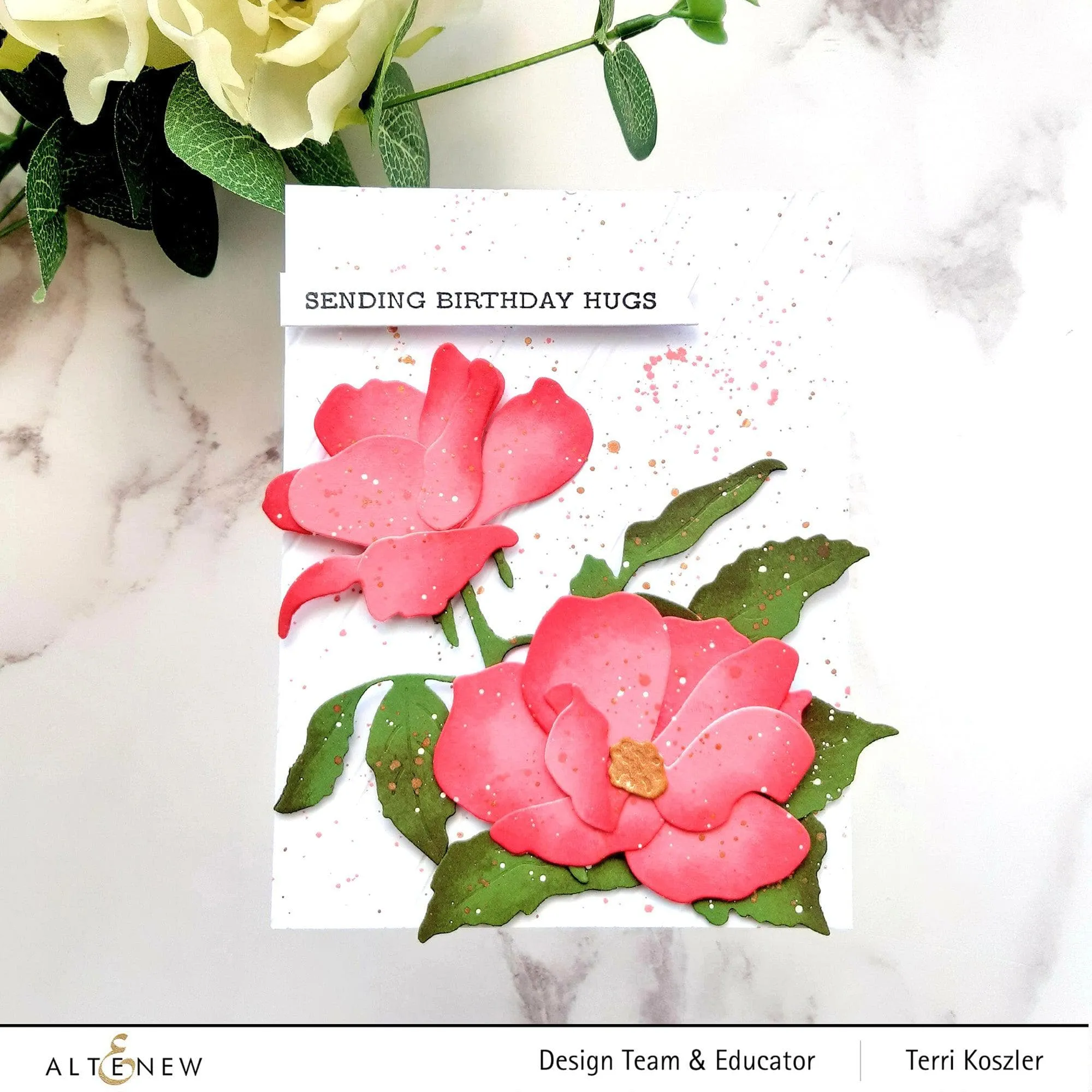 Craft-A-Flower: Garden Rose Layering Die Set