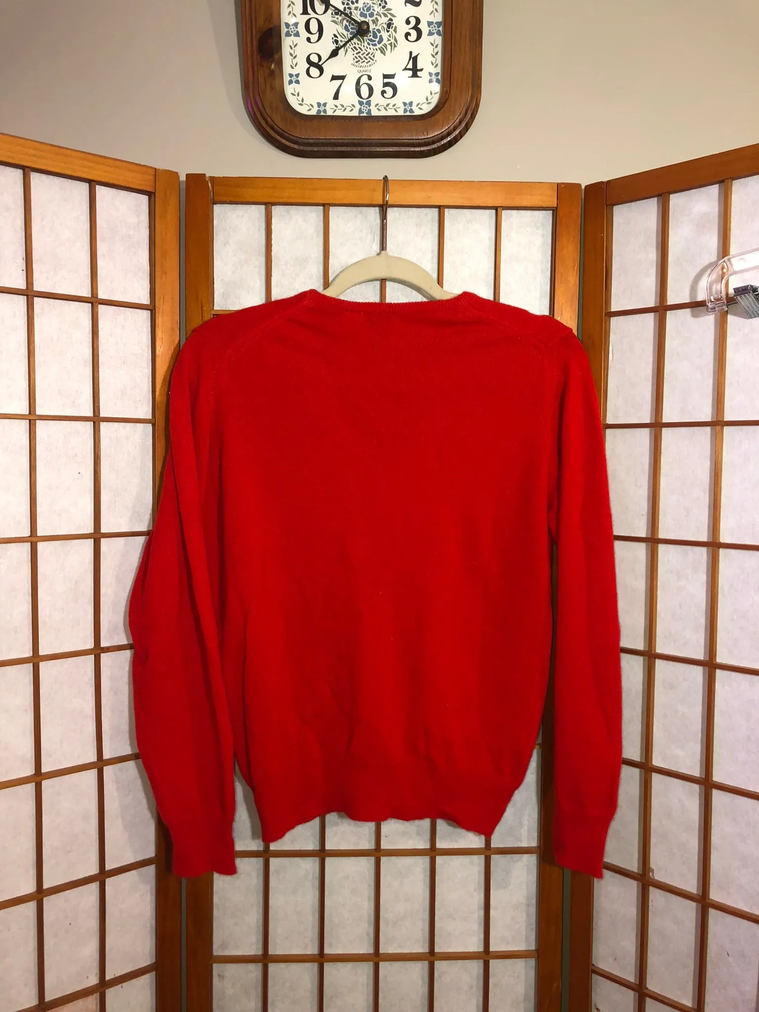 Crimson Cashmere Sweater, Saks