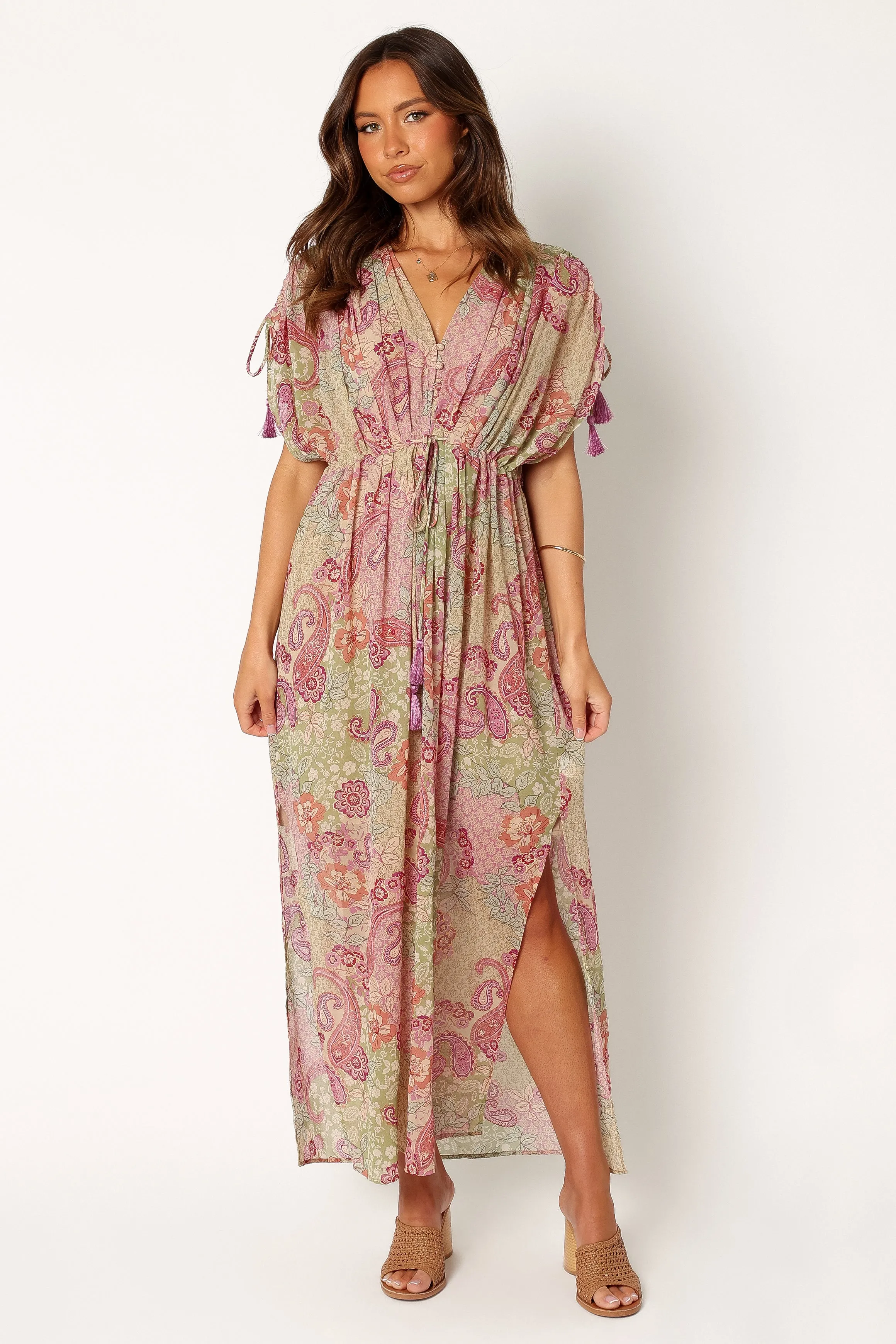 Cyril Maxi Dress - Iris Oasis