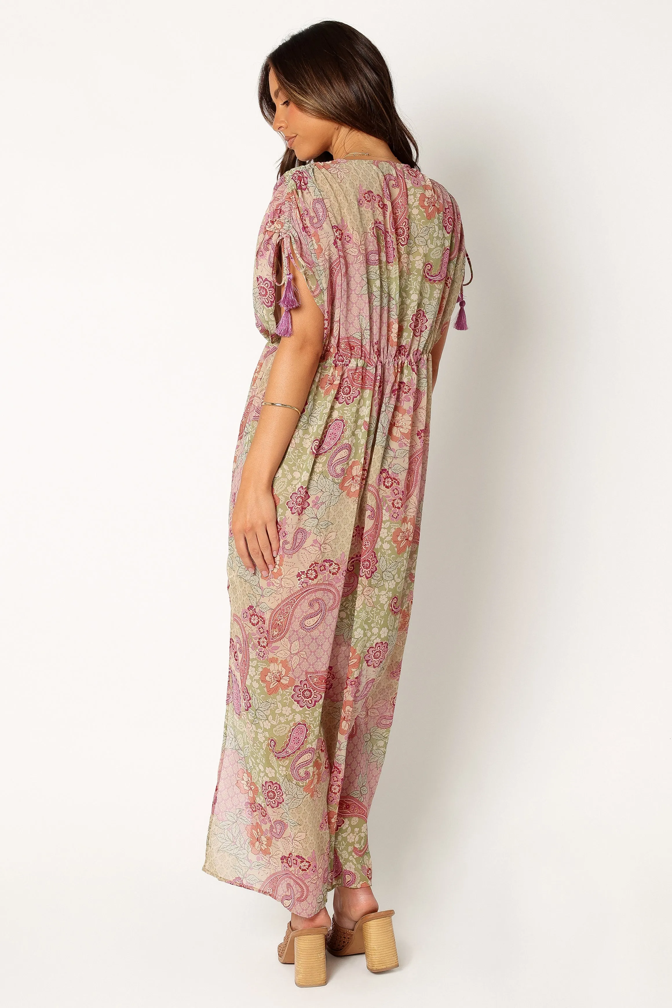 Cyril Maxi Dress - Iris Oasis