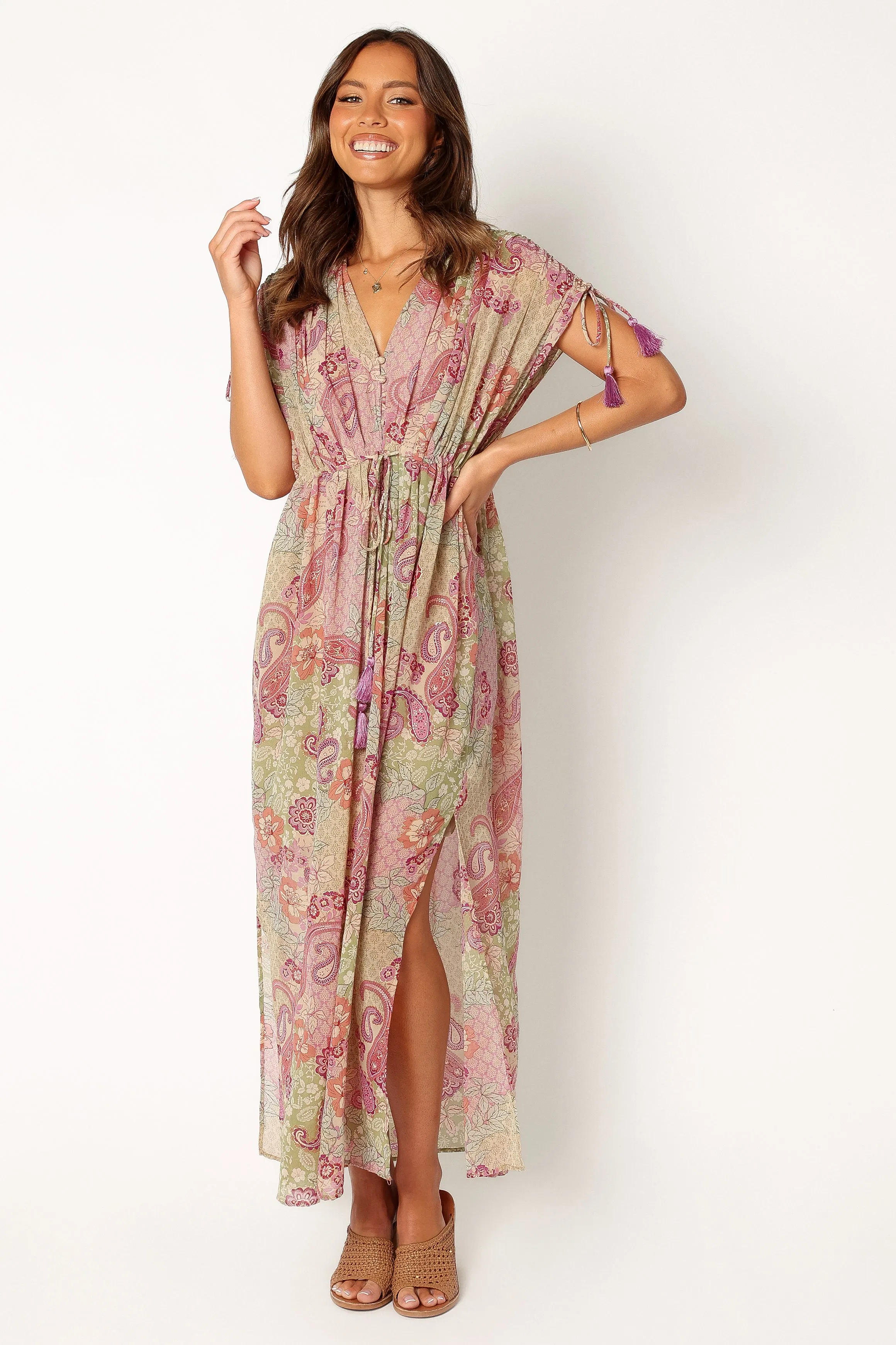 Cyril Maxi Dress - Iris Oasis