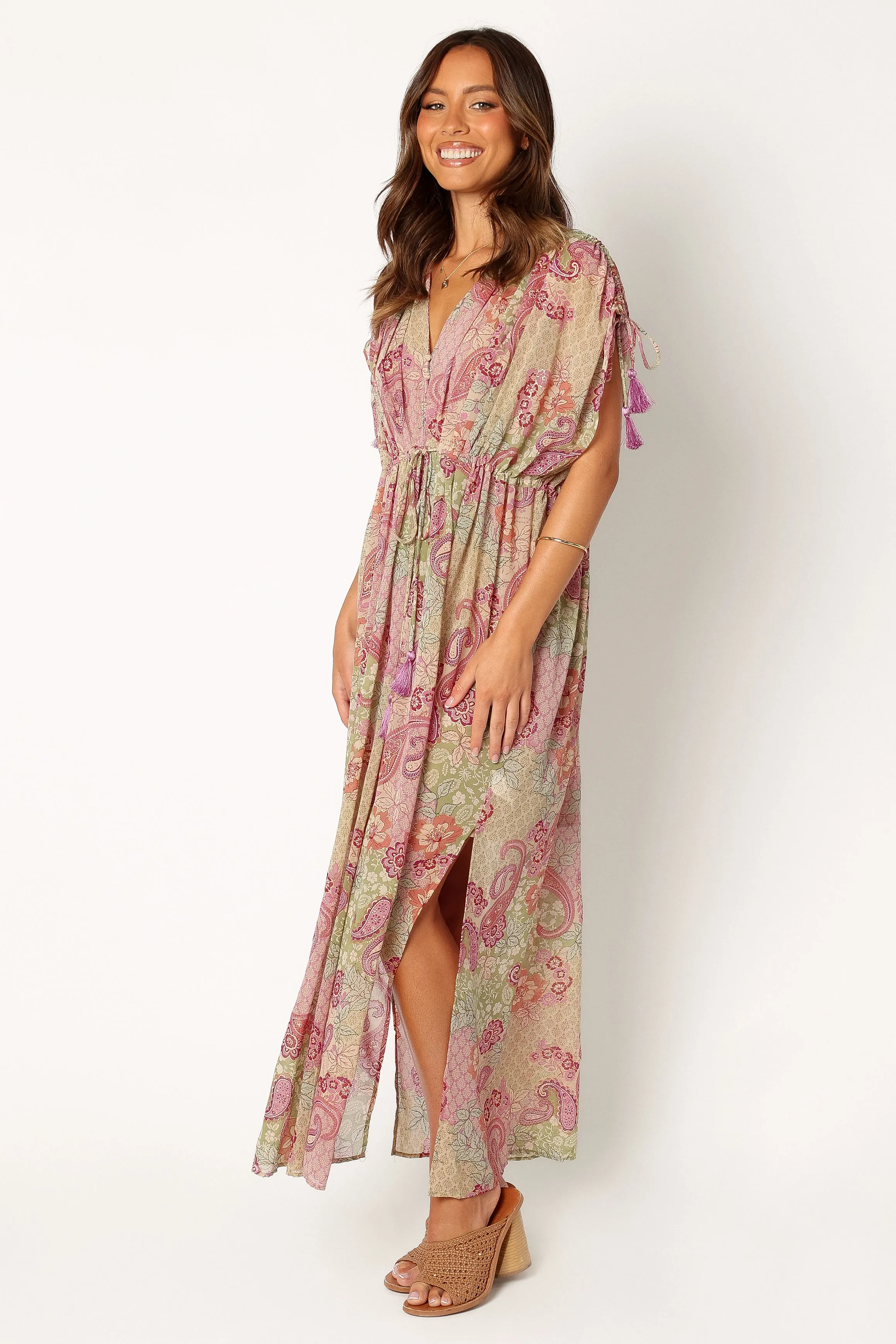 Cyril Maxi Dress - Iris Oasis