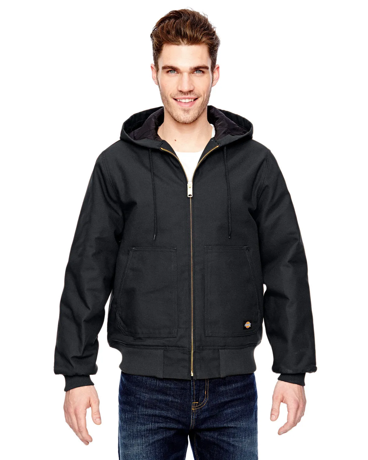 Dickies Men's Hooded Duck Jacket