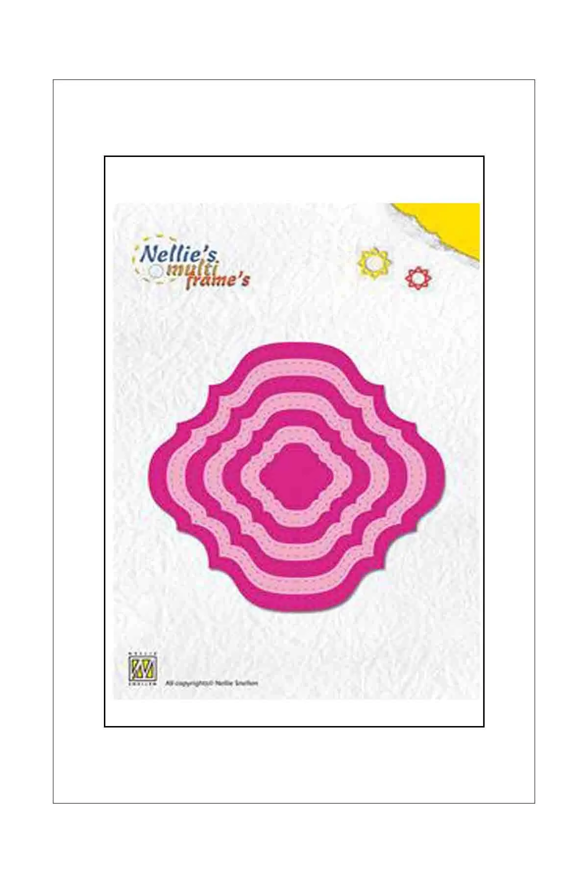 Dies - Nellie's Choice - Sliding Card Die Set (Window) - Ornament 1