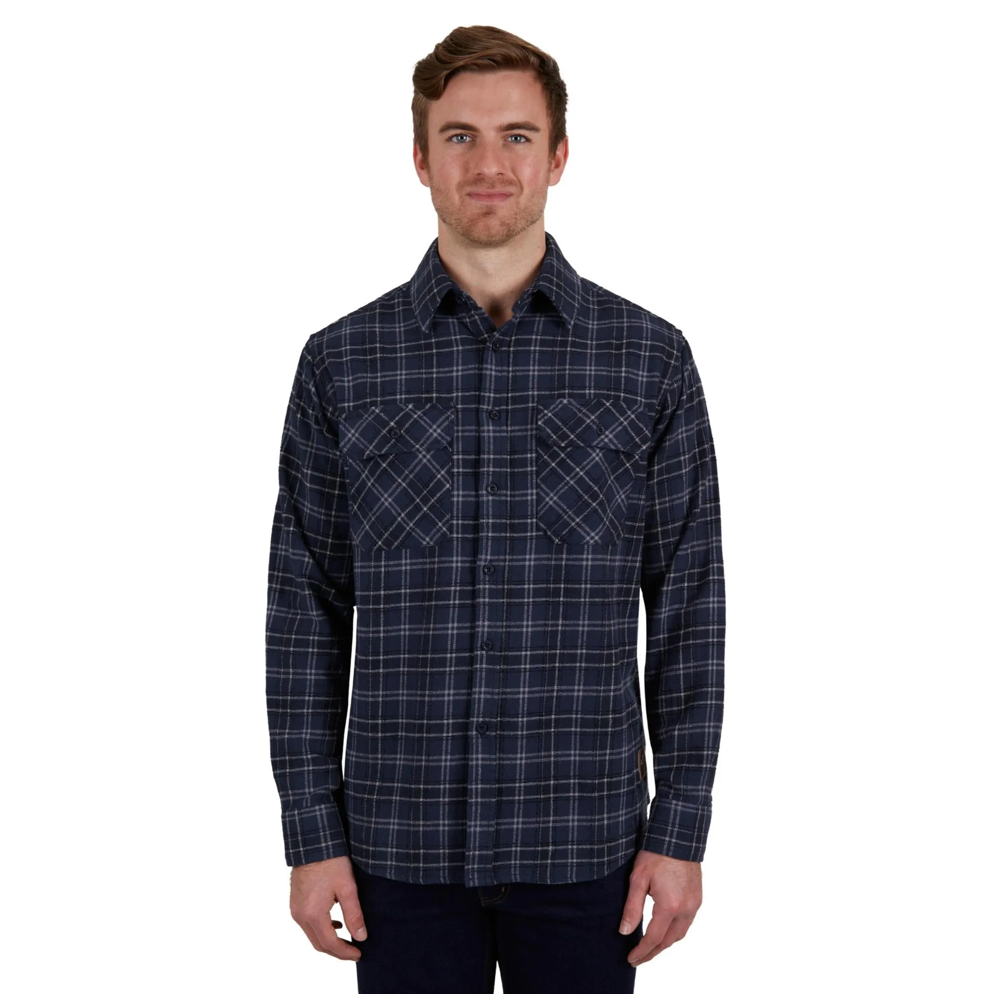 Dux Bak Mens Randolph Heavy Thermal Long Sleeve Shirt