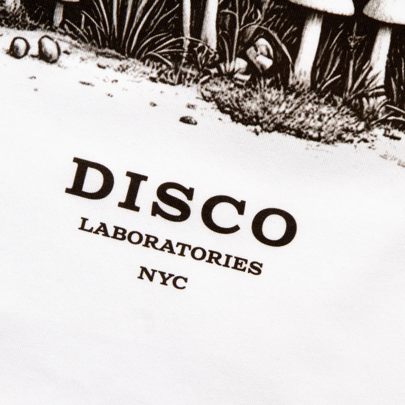 Ecology Disco Labs NYC Back Print - Tshirt - White