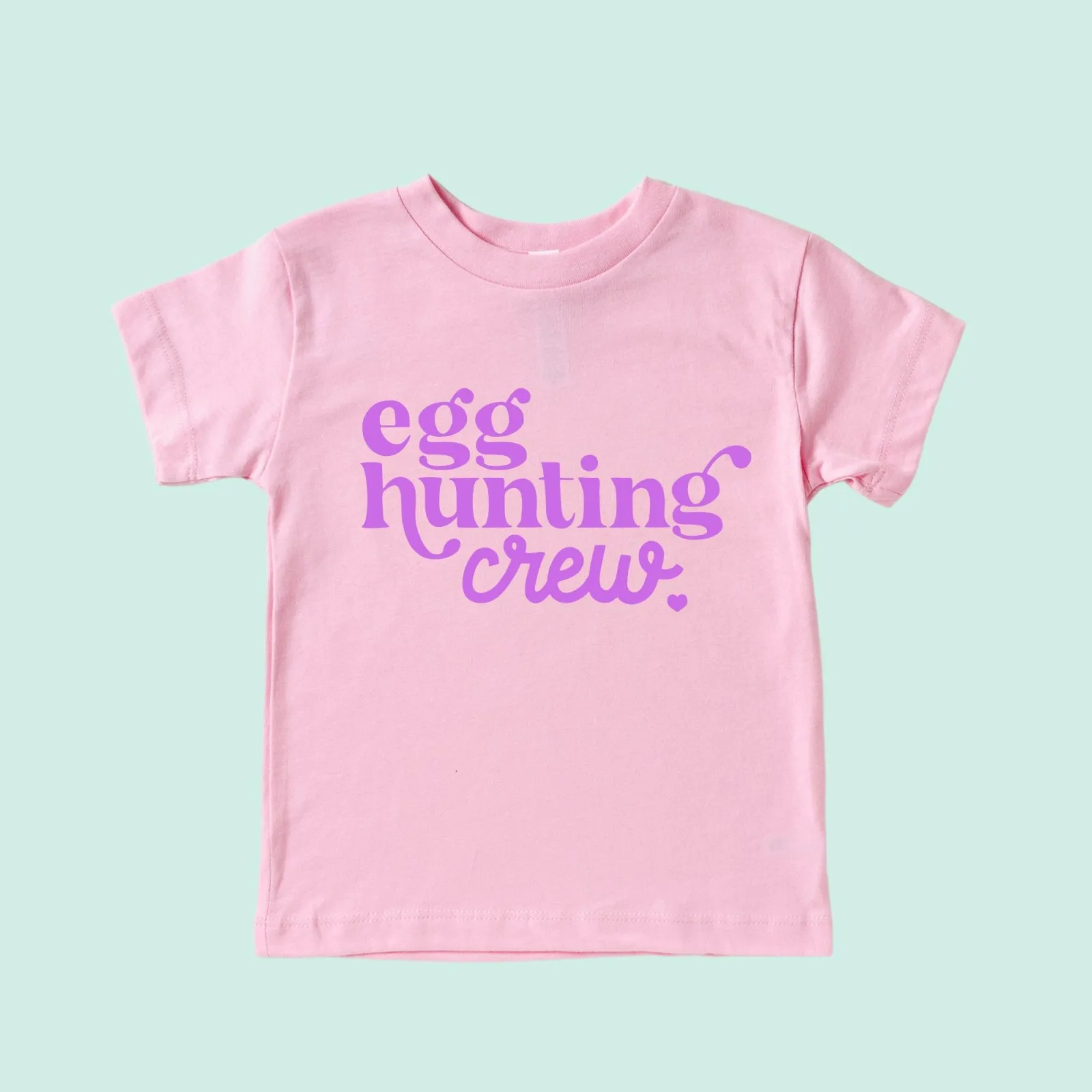 Egg Hunting Crew Toddler and Youth Easter Shirt- 2 color Choices