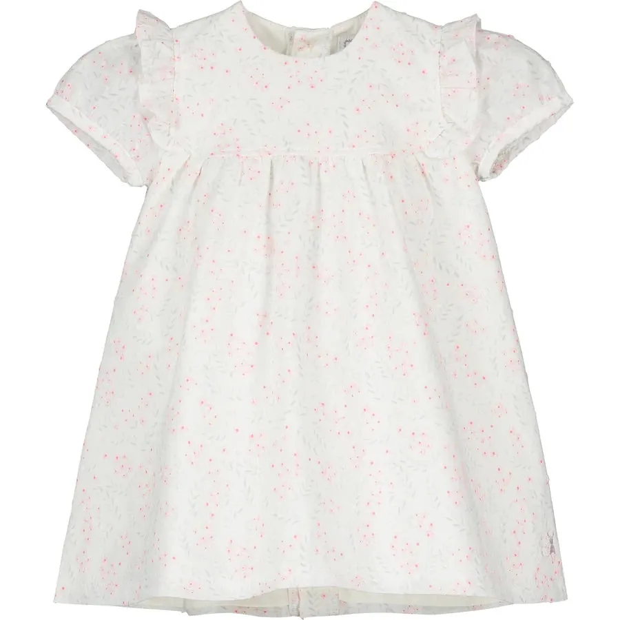 Emile et Rose - white floral dress, Blythe