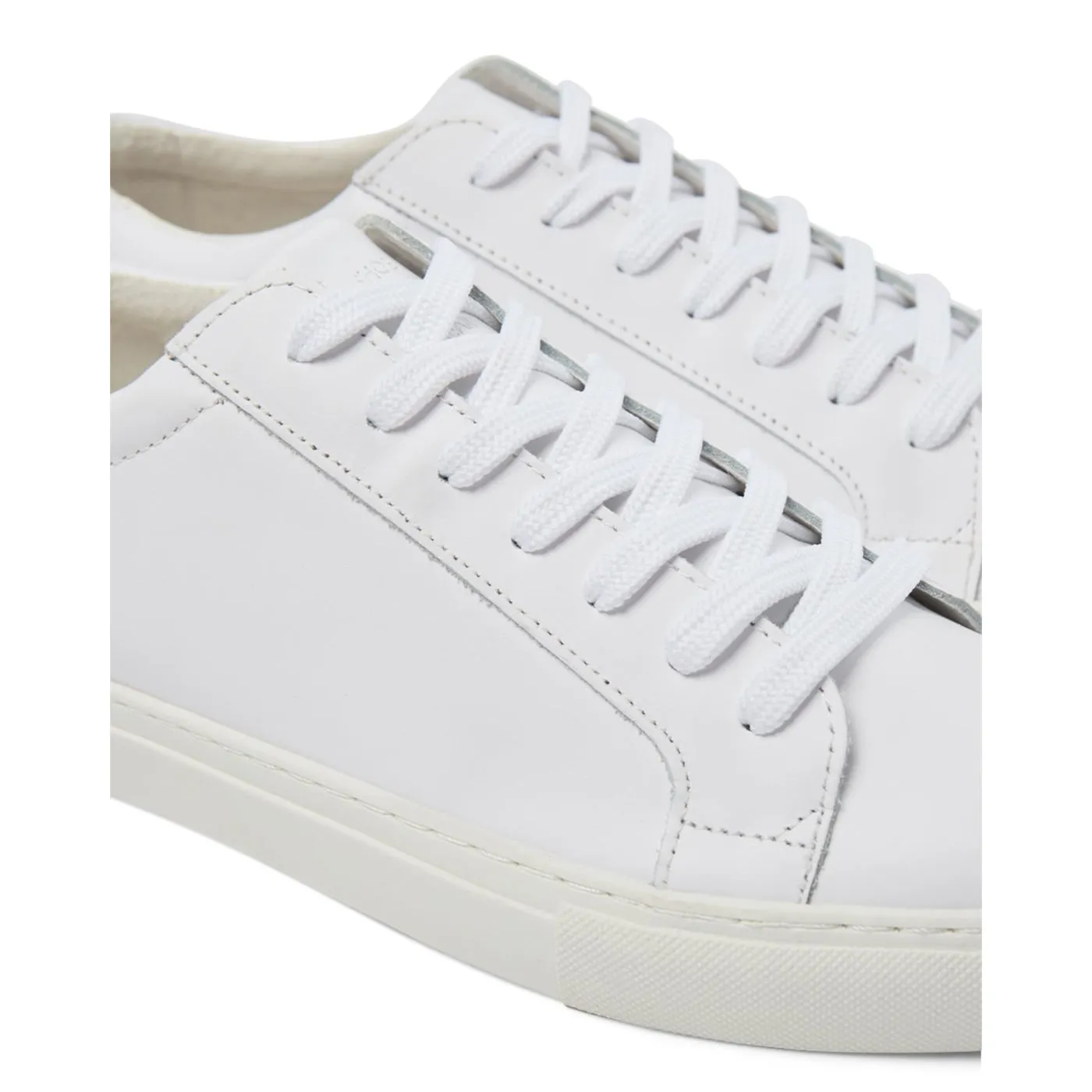 Ethan sneaker leather - WHITE